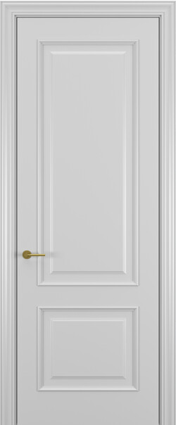 Межкомнатная дверь  АртКлассик Венеция ДГ ART Classic Рихард, массив + МДФ, Эмаль+лак, 800*2000, Цвет: Светло-серый, нет