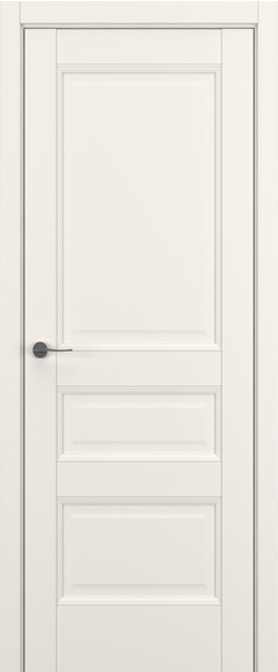 Межкомнатная дверь  Classic Baguette Ампир ДГ Baguette B5, массив + МДФ, Полипропилен RENOLIT, 800*2000, Цвет: Молочный матовый, нет