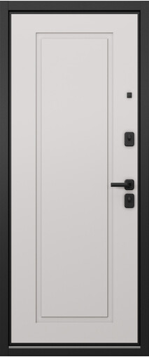 Входная дверь  Торэкс P1 CITY PRIME, 860*2050, 100 мм, внутри мдф 16мм, покрытие пвх, цвет Белый матовый