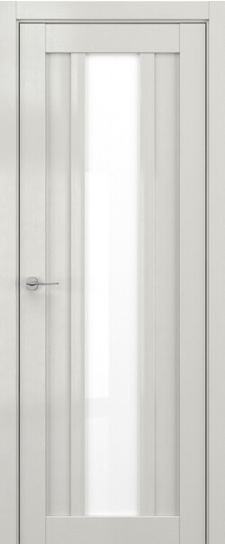 Межкомнатная дверь  DEFORM V V14, массив + МДФ, экошпон на основе ПВХ, 800*2000, Цвет: Крем вуд, Lacobel белый лак