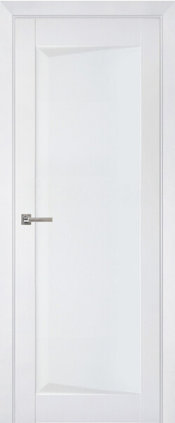 Межкомнатная дверь  Contur KX 60 ДГ, массив + МДФ, экошпон (полипропилен), 800*2000, Цвет: Белый полипропилен, нет