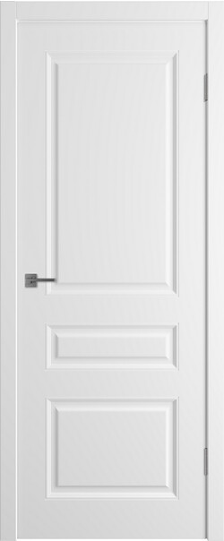 Межкомнатная дверь  Winter Торонто ДГ, массив + МДФ, эмаль, 800*2000, Цвет: Белая эмаль, нет