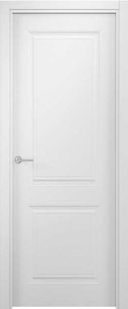 Межкомнатная дверь  Современные двери Норд ПГ, МДФ, экошпон, 800*2000, Цвет: Белый шелк, нет
