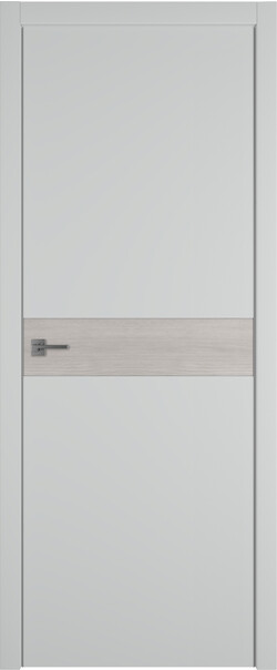 Межкомнатная дверь  Urban  H, МДФ + ХДФ, экошпон (полипропилен), 800*2000, Цвет: Steel, Вставка Stone Oak