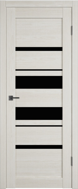 Межкомнатная дверь  Atum Pro  Х29 Black Gloss, массив + МДФ, экошпон+защитный лак, 800*2000, Цвет: Artic Oak, black gloss