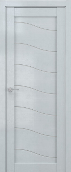 Межкомнатная дверь  DEFORM V V2, массив + МДФ, экошпон на основе ПВХ, 800*2000, Цвет: Грей вуд, мателюкс матовое