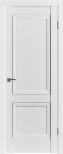 Межкомнатная дверь  Emalex EN2 ДГ, массив + МДФ, экошпон (полипропилен), 800*2000, Цвет: Ice, нет
