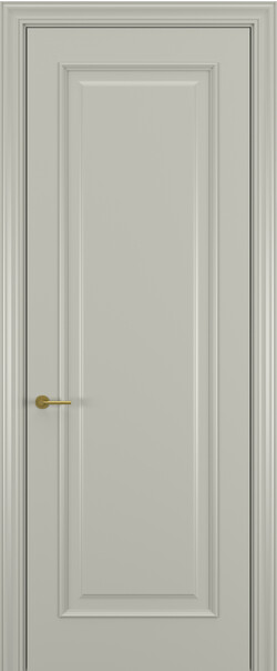 Межкомнатная дверь  АртКлассик Неаполь ДГ ART Classic Рихард, массив + МДФ, Эмаль+лак, 800*2000, Цвет: Серый шелк, нет
