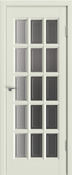Межкомнатная дверь  Массив ольхи Шарден ДО, массив ольхи, лак, 800*2000, Цвет: Белый (65), мателюкс бронза фацет