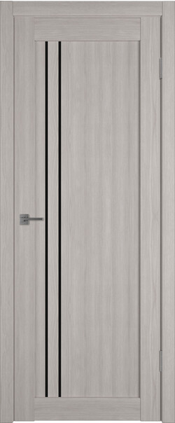 Межкомнатная дверь  Atum Pro  Х33 Black Gloss, массив + МДФ, экошпон+защитный лак, 800*2000, Цвет: Stone Oak, black gloss
