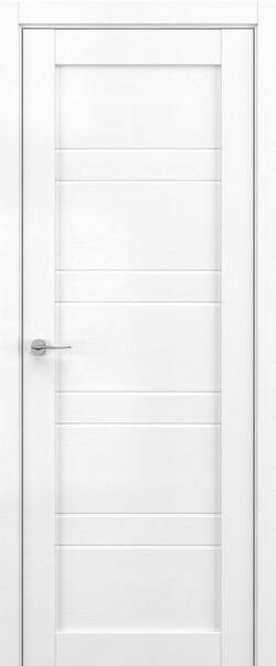Межкомнатная дверь  DEFORM V V15, массив + МДФ, экошпон на основе ПВХ, 800*2000, Цвет: Вайт вуд, Lacobel белый лак