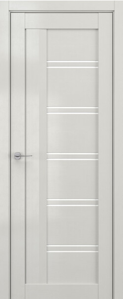 Межкомнатная дверь  DEFORM V V5, массив + МДФ, экошпон на основе ПВХ, 800*2000, Цвет: Крем вуд, Lacobel белый лак