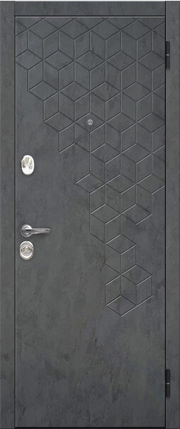 Гарда Феникс Царга, 960*2050, 105 мм, снаружи мдф, покрытие пвх, Цвет бетон графит