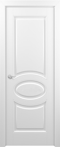 Межкомнатная дверь  АртКлассик Прованс ДГ ART Classic Т1, массив + МДФ, Эмаль+лак, 800*2000, Цвет: Белая эмаль, нет