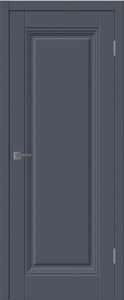 Межкомнатная дверь  Winter Барселона 1 ДГ, массив + МДФ, эмаль, 800*2000, Цвет: Графит эмаль, нет