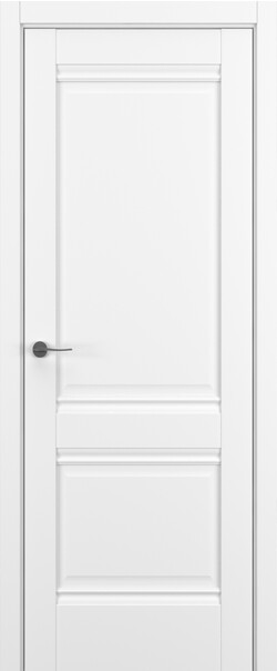 Межкомнатная дверь  Classic Baguette Венеция ДГ Baguette B4, массив + МДФ, Полипропилен RENOLIT, 800*2000, Цвет: Белый матовый, нет