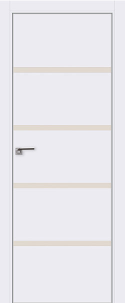 Межкомнатная дверь  PROFILDOORS, E 20E, массив + МДФ, unilack, 800*2000, Цвет: Аляска, Lacobel перламутровый лак