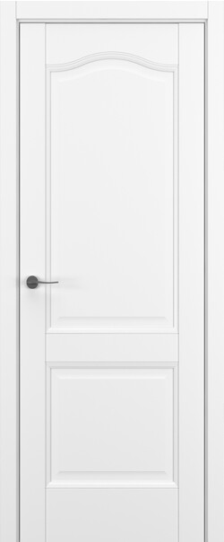 Межкомнатная дверь  Classic Baguette Венеция ДГ Baguette B5.1, массив + МДФ, Полипропилен RENOLIT, 800*2000, Цвет: Белый матовый, нет