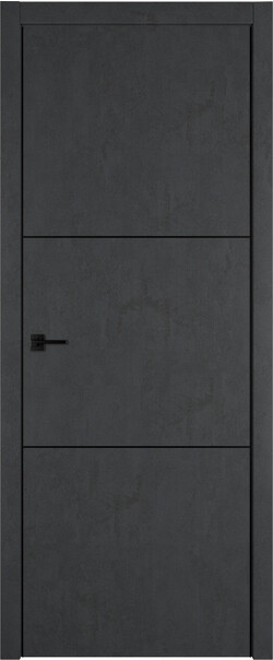 Межкомнатная дверь  Urban  2, МДФ + ХДФ, экошпон (полипропилен), 800*2000, Цвет: Jet loft, нет