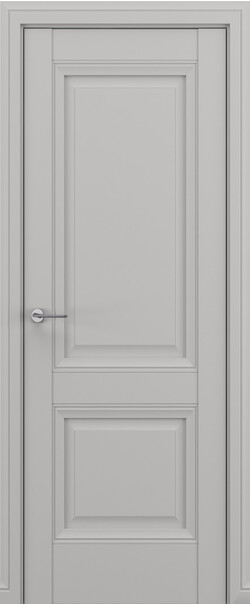 Межкомнатная дверь  Classic Baguette Венеция ДГ Baguette B3, массив + МДФ, Полипропилен RENOLIT, 800*2000, Цвет: Матовый Серый, нет