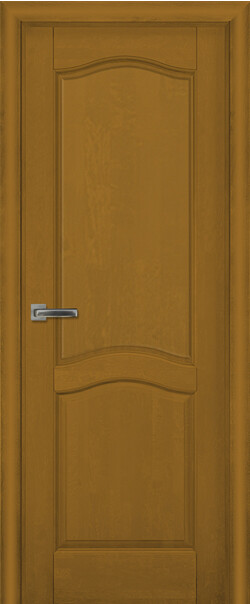 Межкомнатная дверь  Массив ольхи Лео м. ДГ, массив ольхи, лак, 800*2000, Цвет: Медовый орех, нет