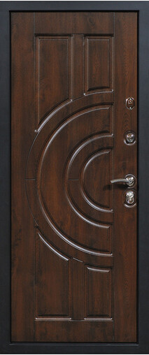 Входная дверь  Сталлер Луна, 860*2050, 93 мм, внутри мдф влагостойкий, покрытие Vinorit, цвет Дуб золотой