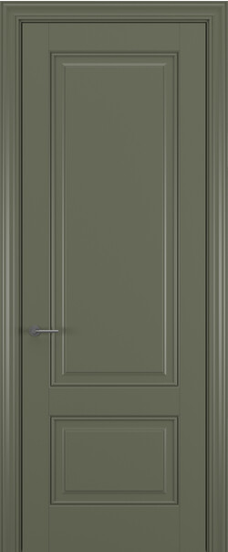 Межкомнатная дверь  АртКлассик Турин ДГ ART Classic Прайм, массив + МДФ, Эмаль+лак, 800*2000, Цвет: Оливковый, нет