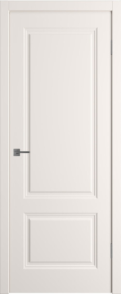 Межкомнатная дверь  Winter Норра 2 ДГ, массив + МДФ, эмаль, 800*2000, Цвет: Слоновая кость эмаль, нет