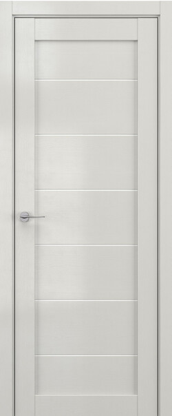 Межкомнатная дверь  DEFORM V V7, массив + МДФ, экошпон на основе ПВХ, Цвет: Крем вуд, Lacobel белый лак
