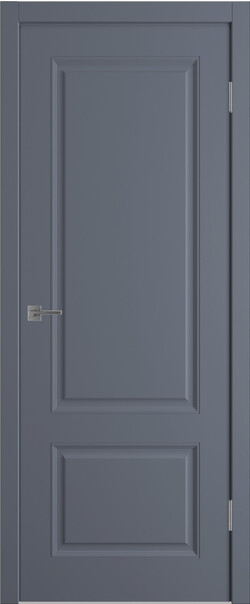 Межкомнатная дверь  Winter Чикаго ДГ, массив + МДФ, эмаль, 800*2000, Цвет: Графит эмаль, нет
