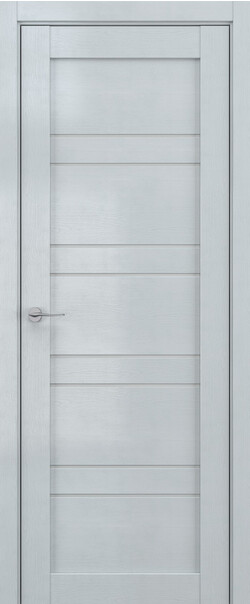 Межкомнатная дверь  DEFORM V V15, массив + МДФ, экошпон на основе ПВХ, 800*2000, Цвет: Грей вуд, мателюкс матовое