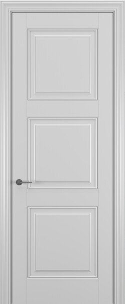 Межкомнатная дверь  АртКлассик Гранд ДГ ART Classic Прайм, массив + МДФ, Эмаль+лак, 800*2000, Цвет: Светло-серый, нет