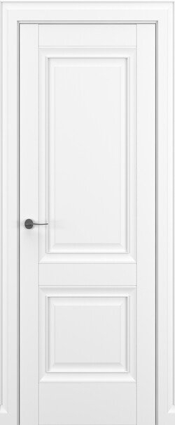 Межкомнатная дверь  Classic Baguette Венеция ДГ Baguette B1, массив + МДФ, Полипропилен RENOLIT, 800*2000, Цвет: Белый матовый