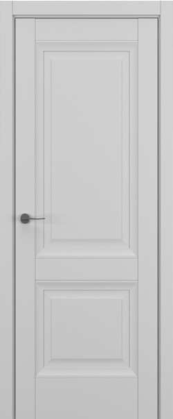Межкомнатная дверь  Classic Baguette Венеция ДГ Baguette B2, массив + МДФ, Полипропилен RENOLIT, 800*2000, Цвет: Матовый Серый, нет