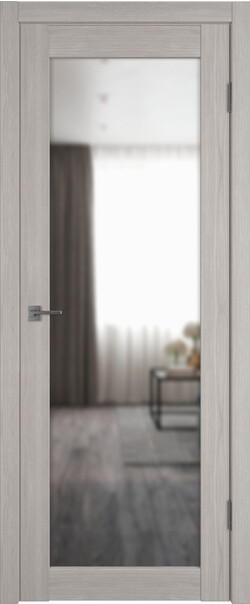 Межкомнатная дверь  Atum Pro  Х32 Reflex | Slate, массив + МДФ, экошпон+защитный лак, 800*2000, Цвет: Stone Oak, зеркало
