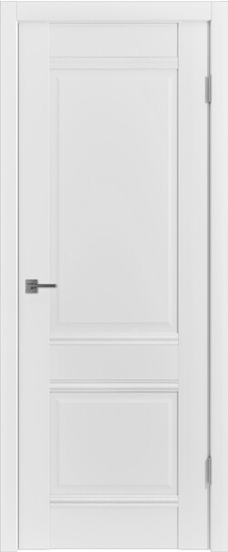 Межкомнатная дверь  Emalex EC2 ДГ, массив + МДФ, экошпон (полипропилен), 800*2000, Цвет: Ice, нет