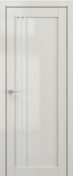 Межкомнатная дверь  DEFORM V V9, массив + МДФ, экошпон на основе ПВХ, 800*2000, Цвет: Крем вуд, Lacobel белый лак