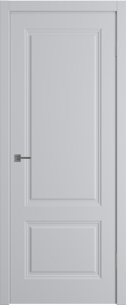 Межкомнатная дверь  Winter Норра 2 ДГ, массив + МДФ, эмаль, 800*2000, Цвет: Светло-серая эмаль, нет