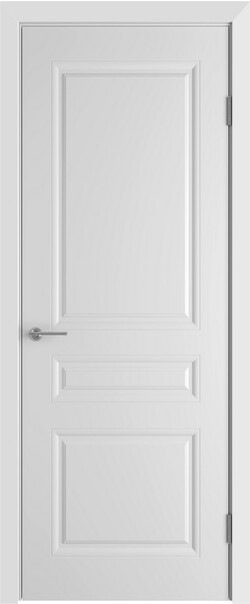 Межкомнатная дверь  Winter Челси ДГ, массив + МДФ, эмаль, 800*2000, Цвет: Белая эмаль, нет
