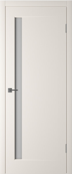 Межкомнатная дверь  Winter Эклипс 1 ДО, массив + МДФ, эмаль, 800*2000, Цвет: Слоновая кость эмаль, мателюкс