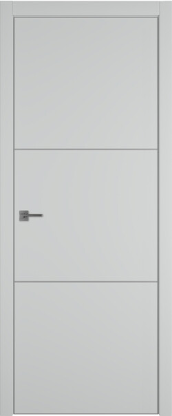 Межкомнатная дверь  Urban  2, МДФ + ХДФ, экошпон (полипропилен), 800*2000, Цвет: Steel, нет
