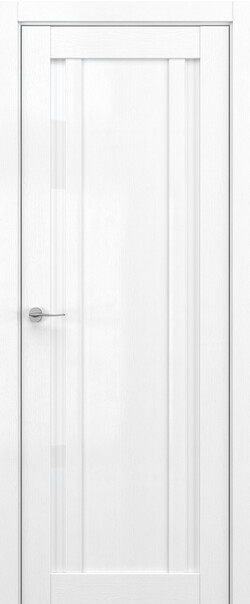 Межкомнатная дверь  DEFORM V V13, массив + МДФ, экошпон на основе ПВХ, 800*2000, Цвет: Вайт вуд, Lacobel белый лак