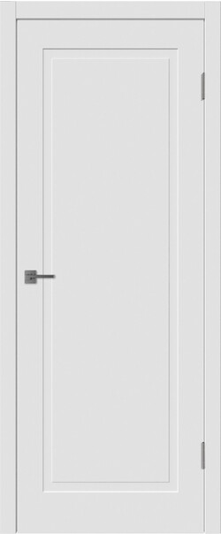 Межкомнатная дверь  Winter Флэт 1 ДГ, массив + МДФ, эмаль, 800*2000, Цвет: Белая эмаль, нет