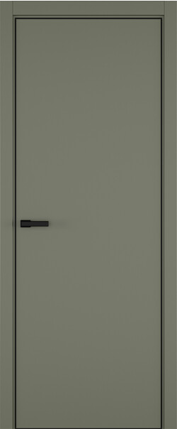 Межкомнатная дверь  ART Lite Elen ДГ, массив + МДФ, эмаль, 800*2000, Цвет: Оливковая эмаль, нет