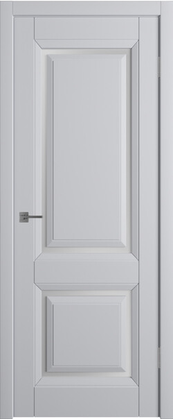 Межкомнатная дверь  Winter Люмос 2 ДО, массив + МДФ, эмаль, 800*2000, Цвет: Светло-серая эмаль, мателюкс