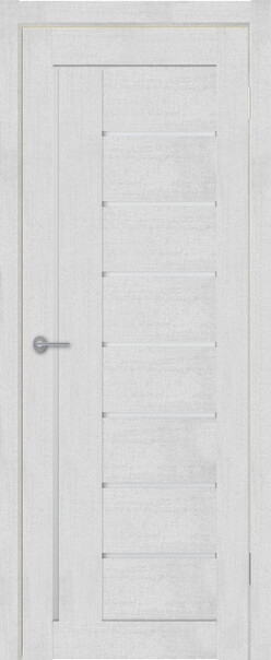 Межкомнатная дверь  TexStyle TS3 ДО, массив + МДФ, экошпон на основе ПВХ, 800*2000, Цвет: Лорэт белый, мателюкс матовое