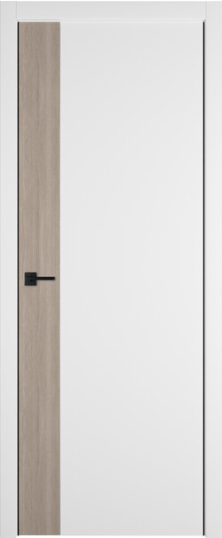 Межкомнатная дверь  Urban  V, МДФ + ХДФ, экошпон (полипропилен), 800*2000, Цвет: Ice, Вставка Red Oak
