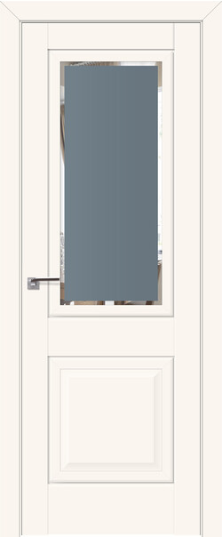 Межкомнатная дверь  PROFILDOORS, U 2.88U, массив + МДФ, unilack, 800*2000, Цвет: Дарквайт, мателюкс square графит