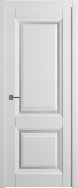 Межкомнатная дверь  Winter Люмос 2 ДО, массив + МДФ, эмаль, 800*2000, Цвет: Белая эмаль, мателюкс
