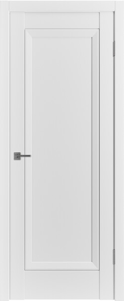 Межкомнатная дверь  Emalex EN1 ДГ, массив + МДФ, экошпон (полипропилен), 800*2000, Цвет: Ice, нет